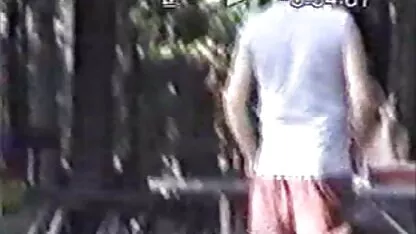 Web u vrtu sa suprugom